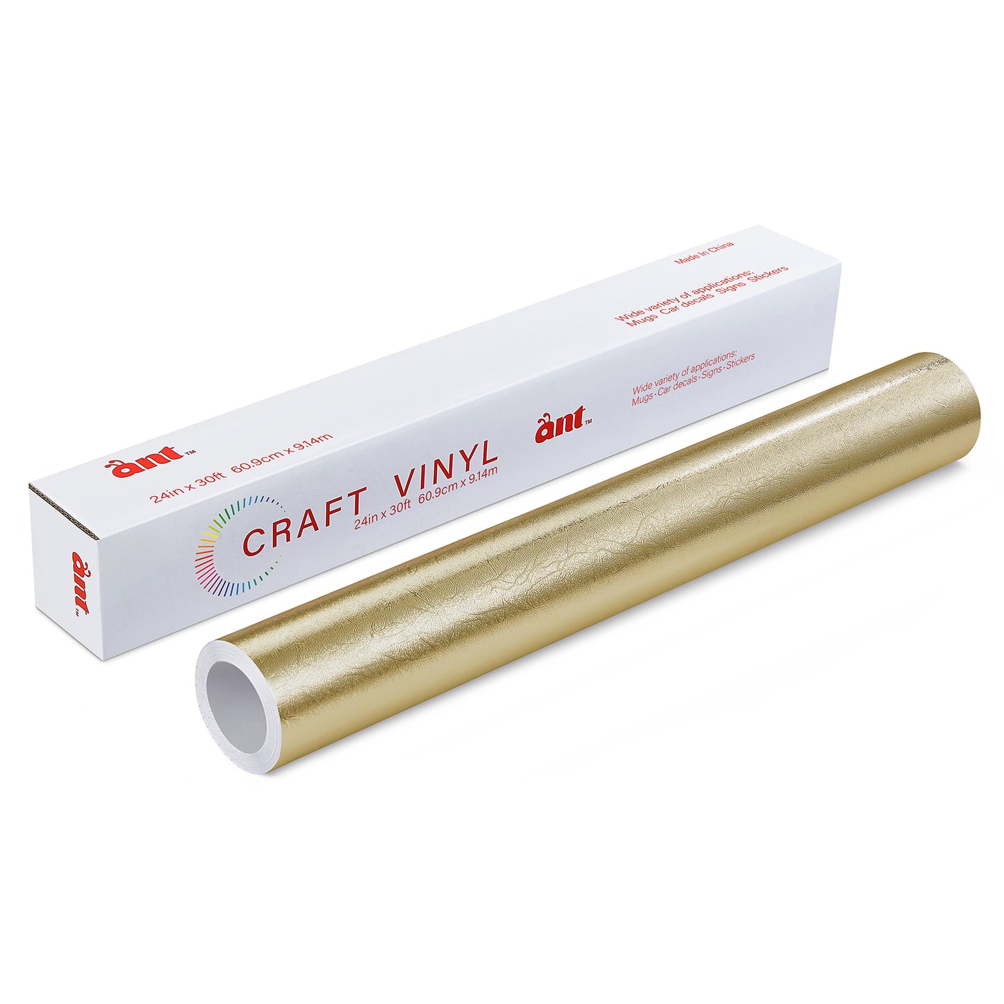 24" Textured Metallic - Champagne Gold