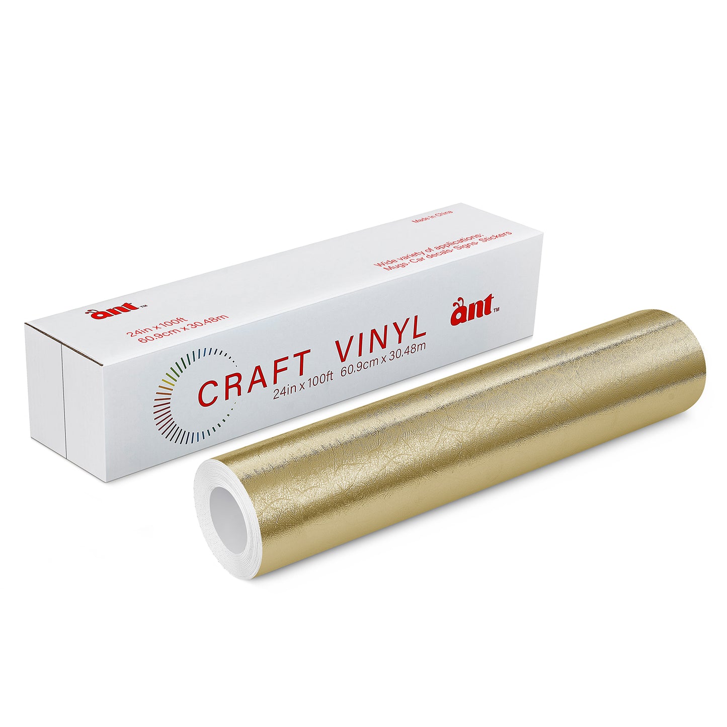 24" Textured Metallic - Champagne Gold