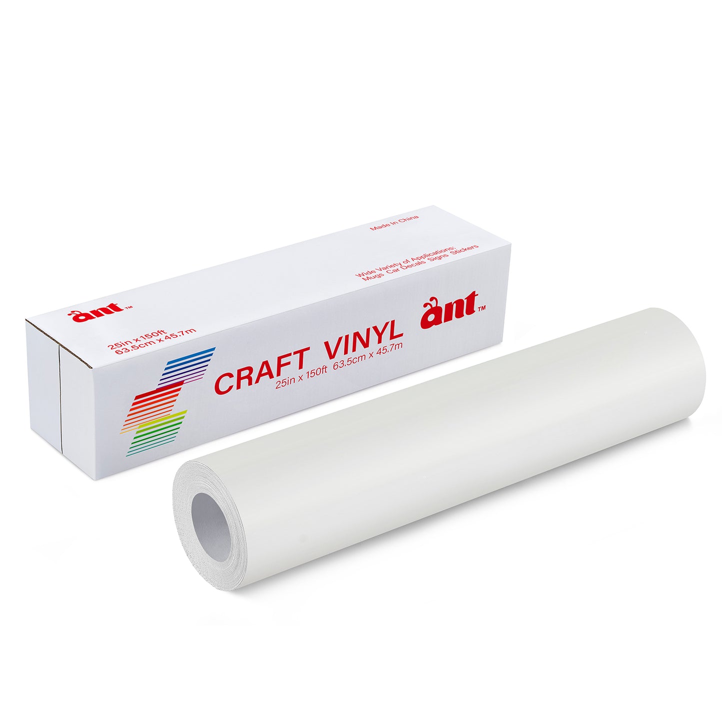 25" Smart Permanent Vinyl - Matte White