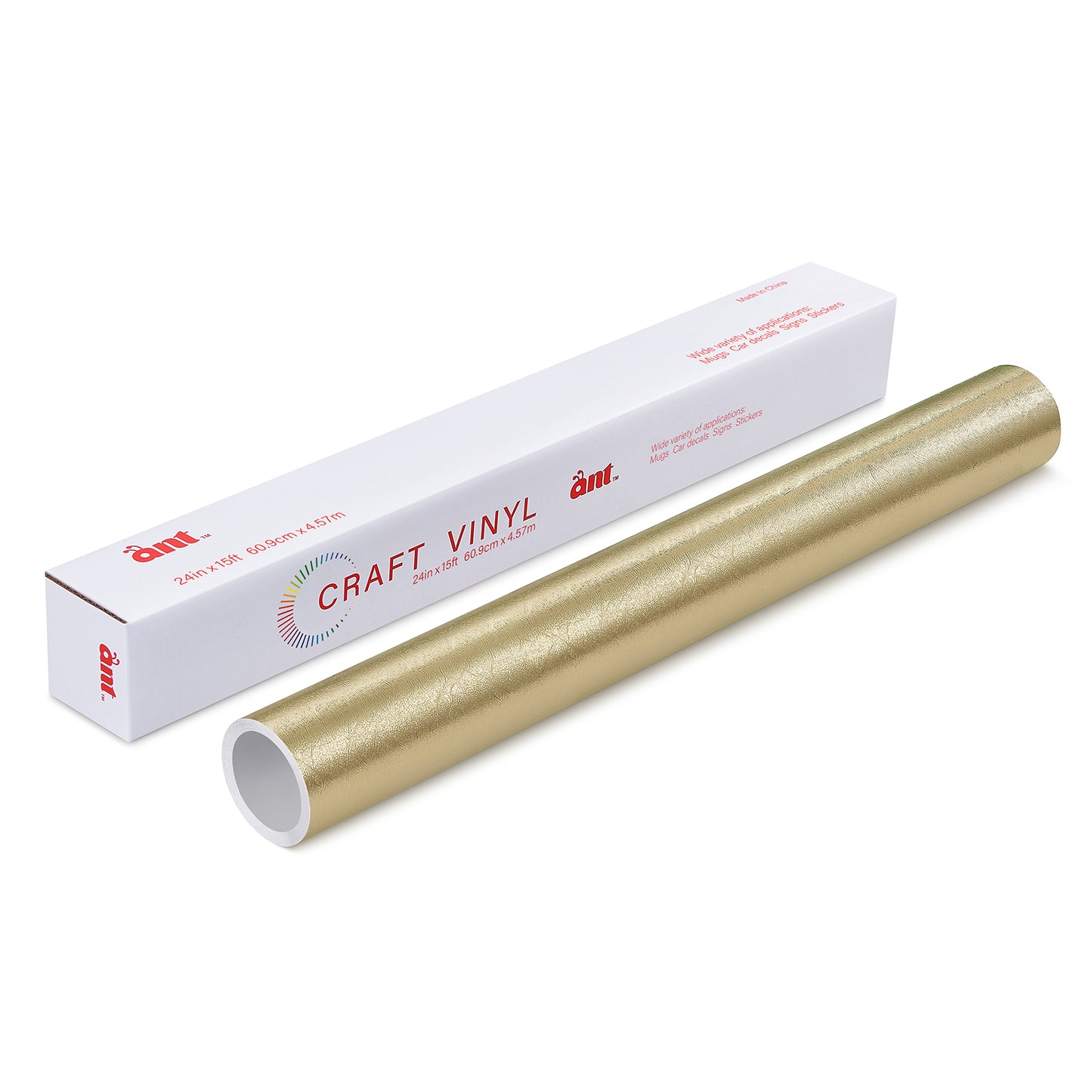 24" Textured Metallic - Champagne Gold