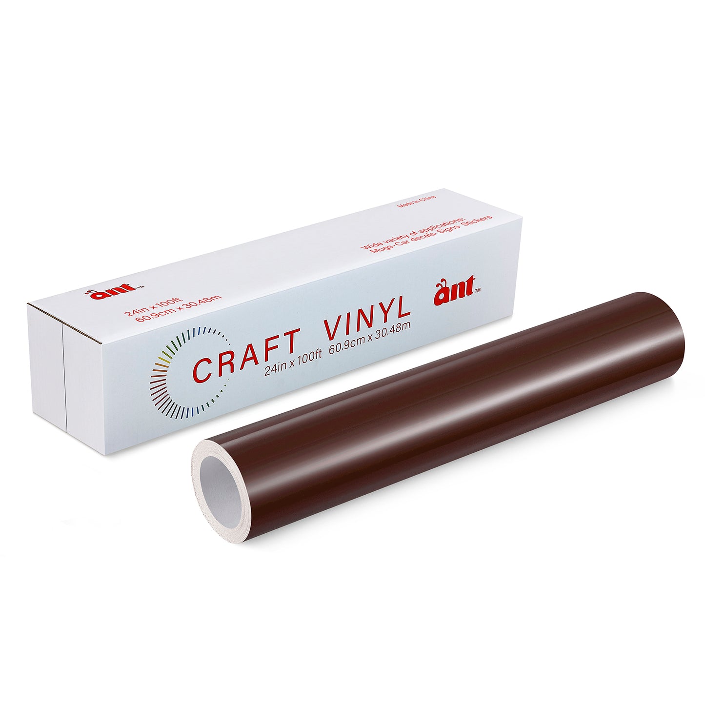24" Permanet Vinyl -Brown