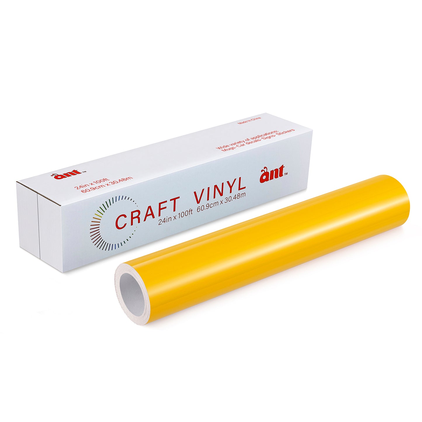 24" Permanet Vinyl -Yellow