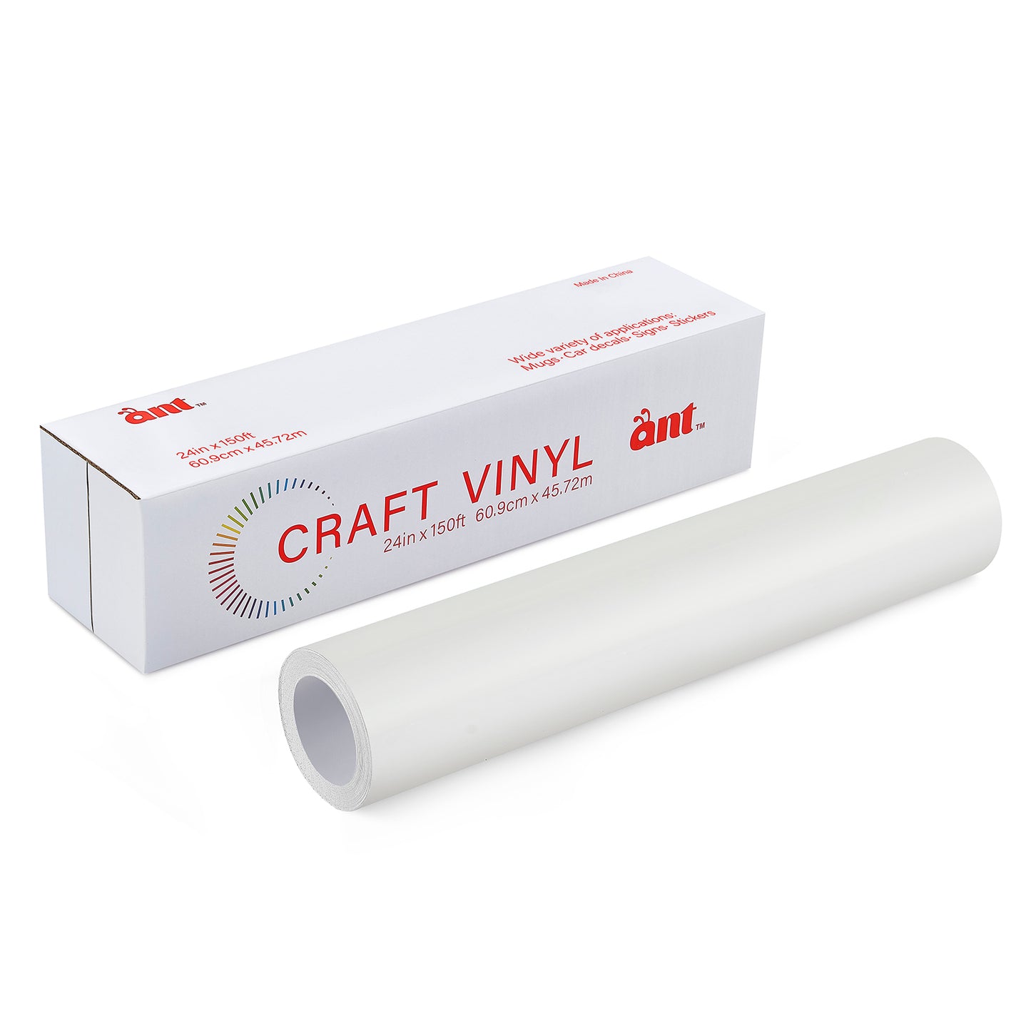 24" Permanet Vinyl - Matte White