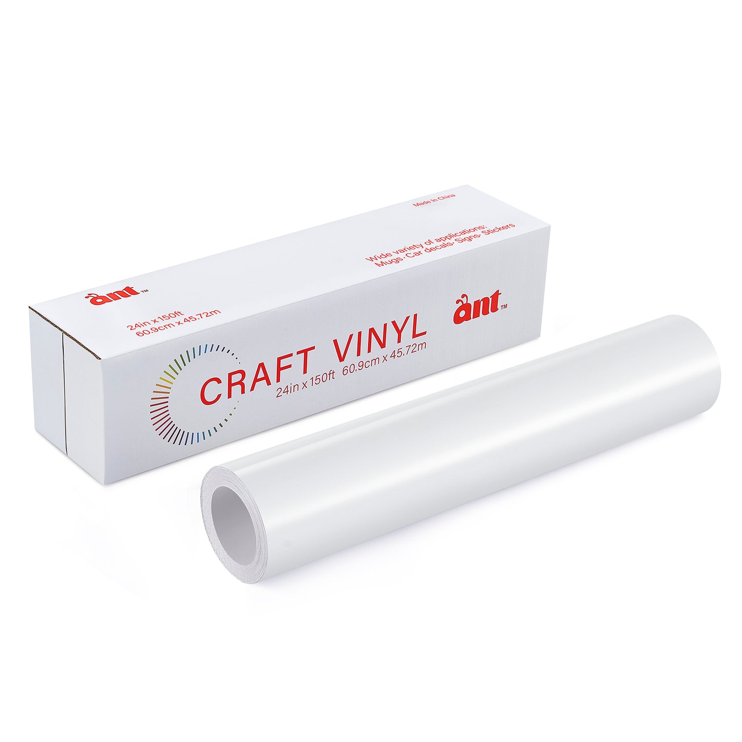 24" Permanet Vinyl - Ivory White