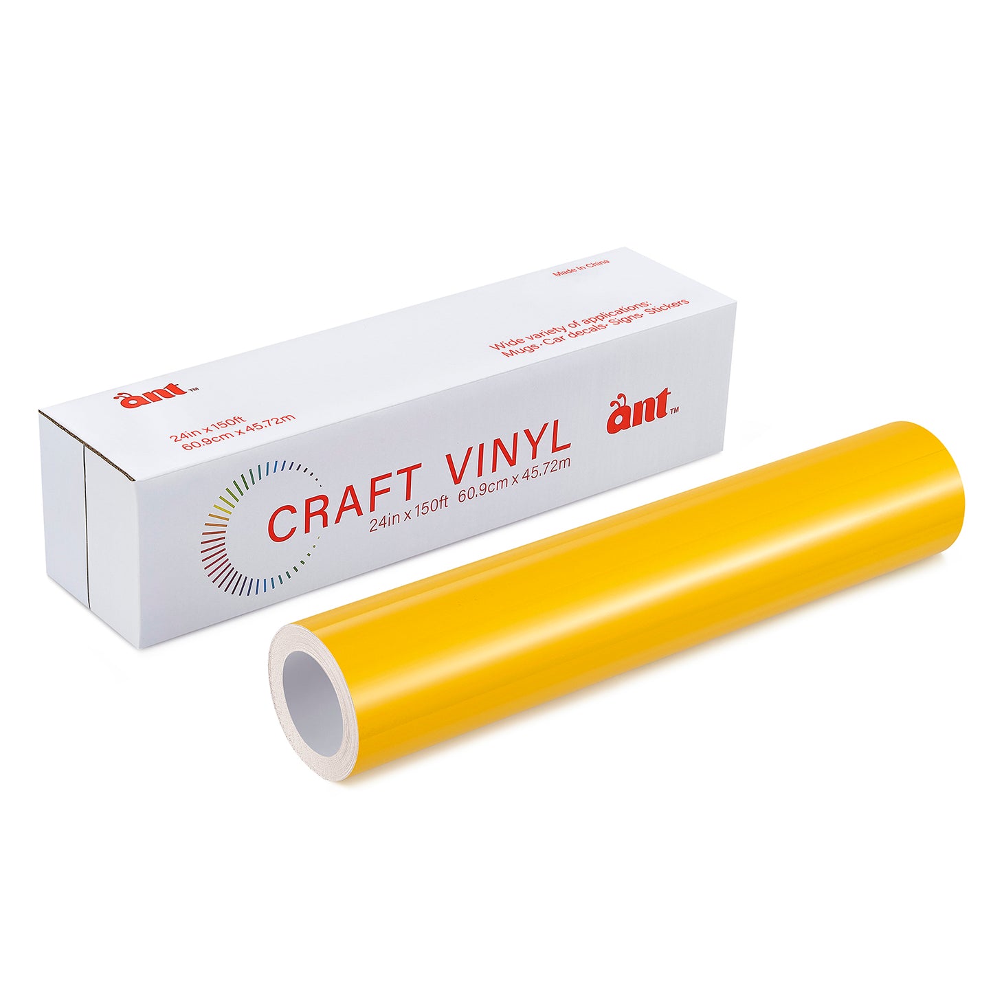 24" Permanet Vinyl -Yellow