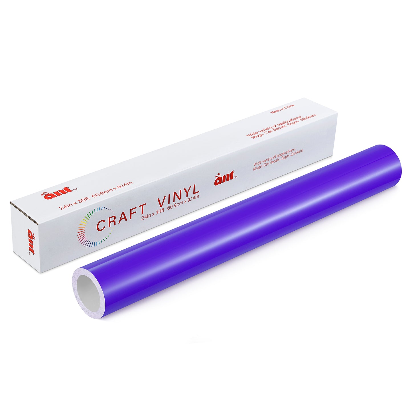 24" Permanet Vinyl -Purple