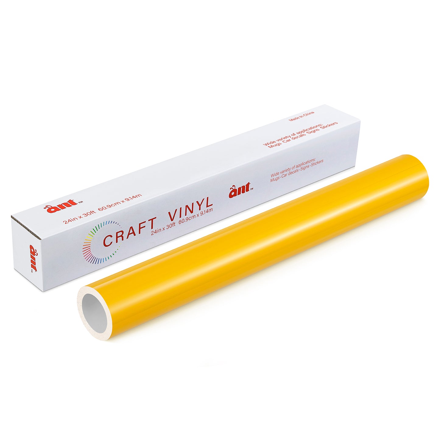 24" Permanet Vinyl -Yellow