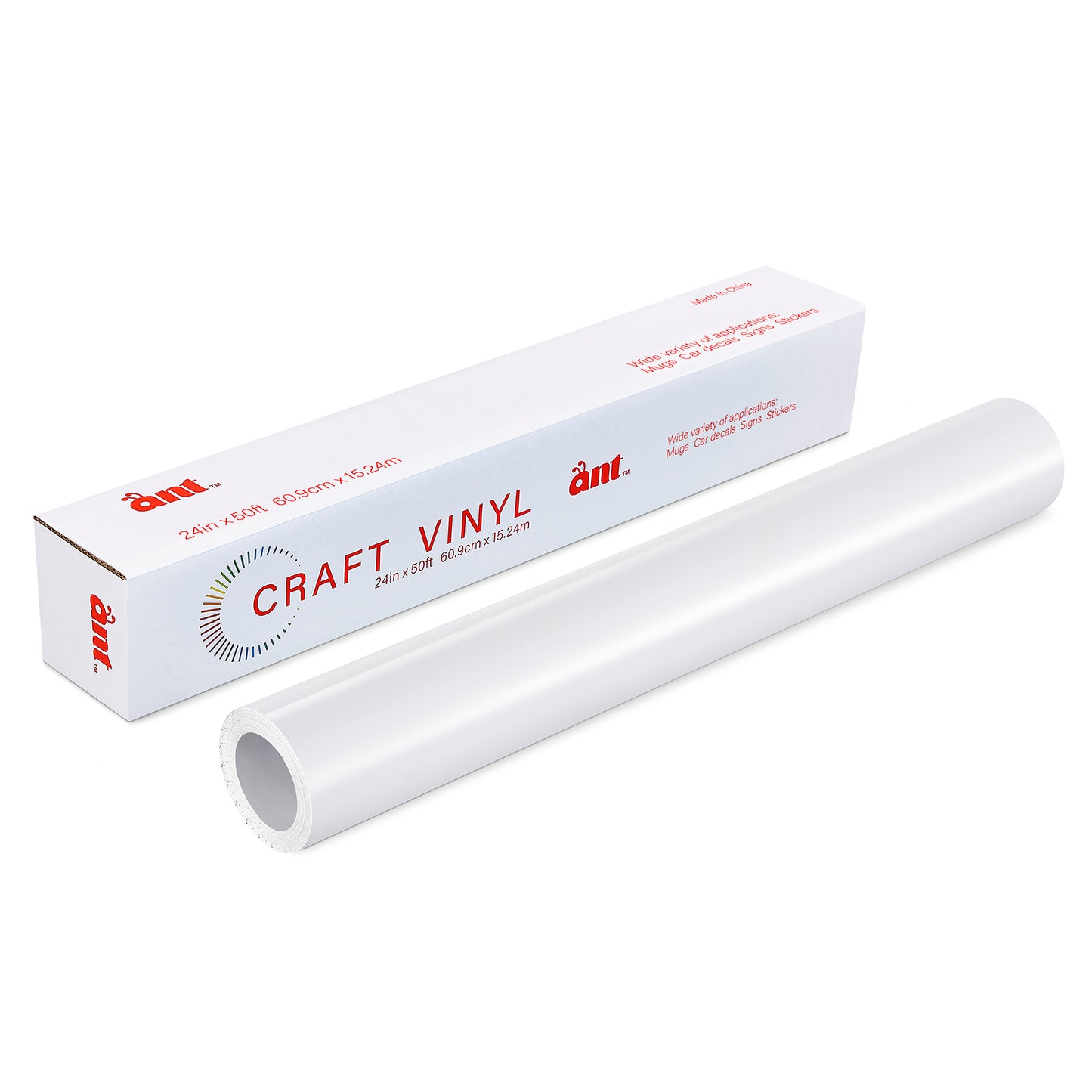 24" Permanet Vinyl - Ivory White