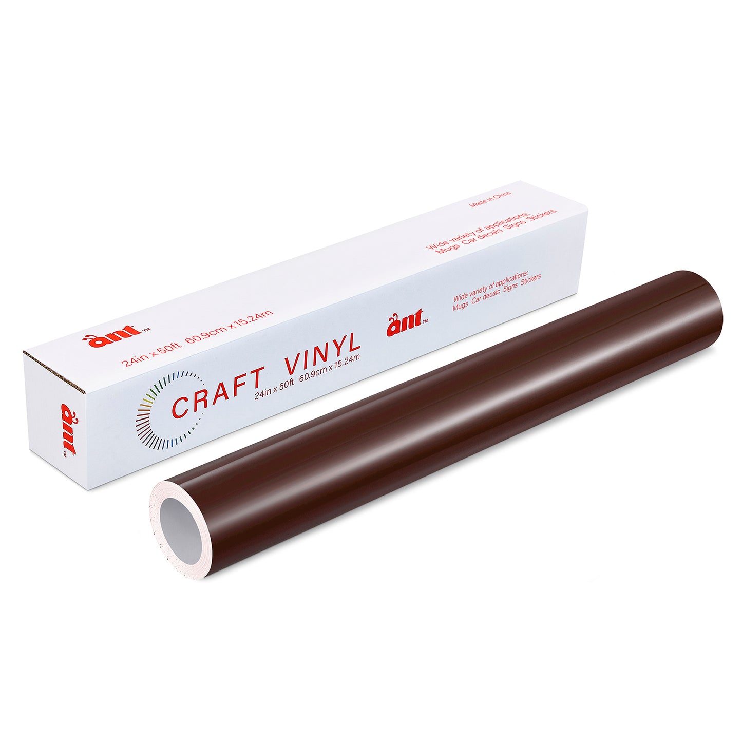 24" Permanet Vinyl -Brown