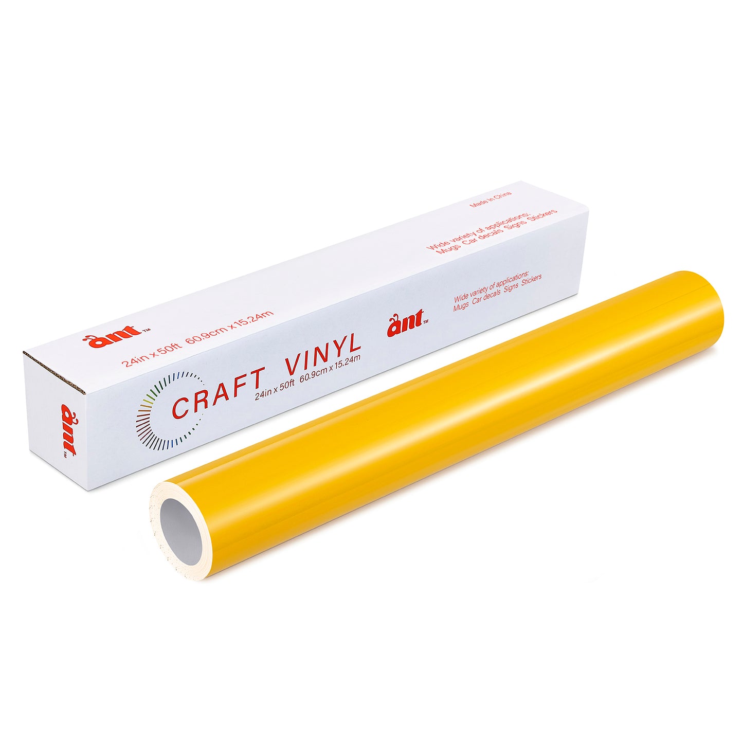24" Permanet Vinyl -Yellow