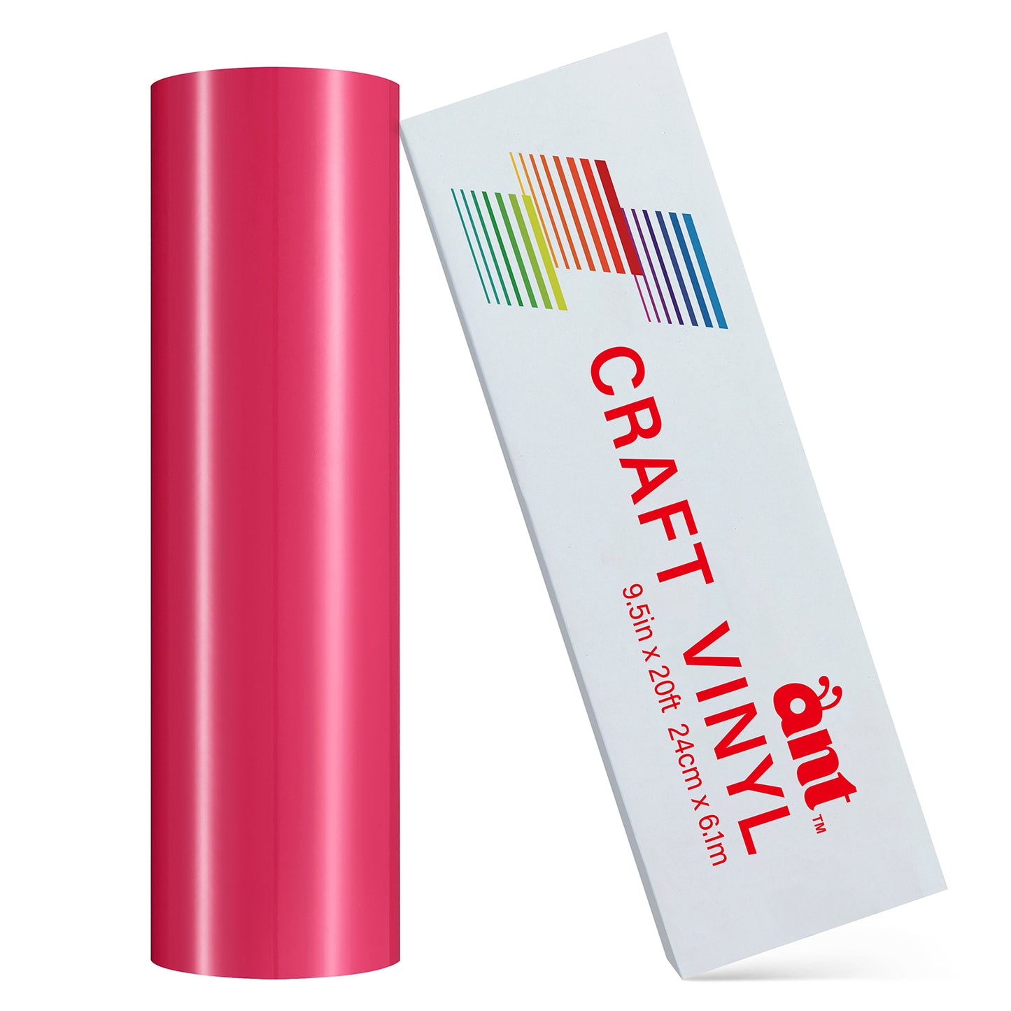 9.5" Smart Permanet Vinyl - Rose Red Light