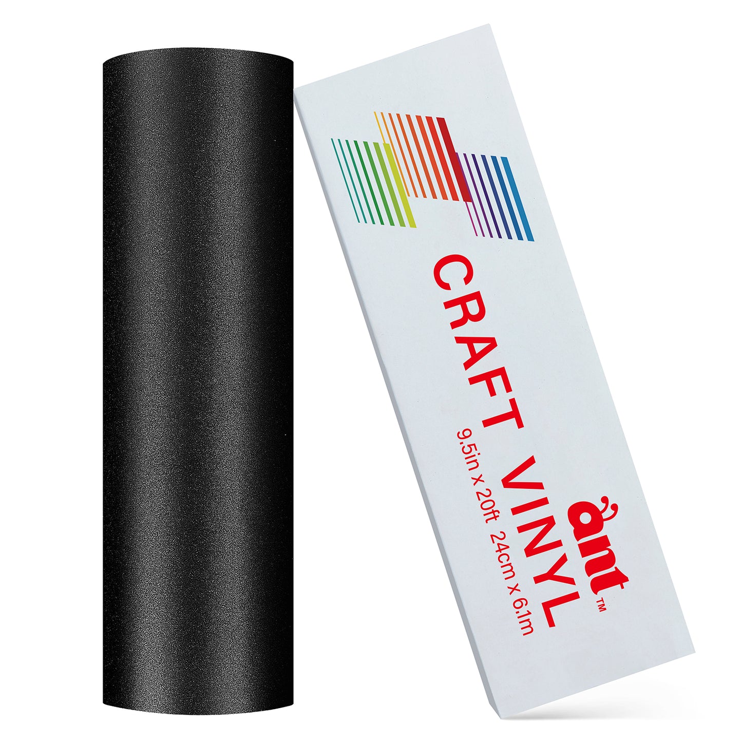 9.5" Smart Shimmer Glitter - Black