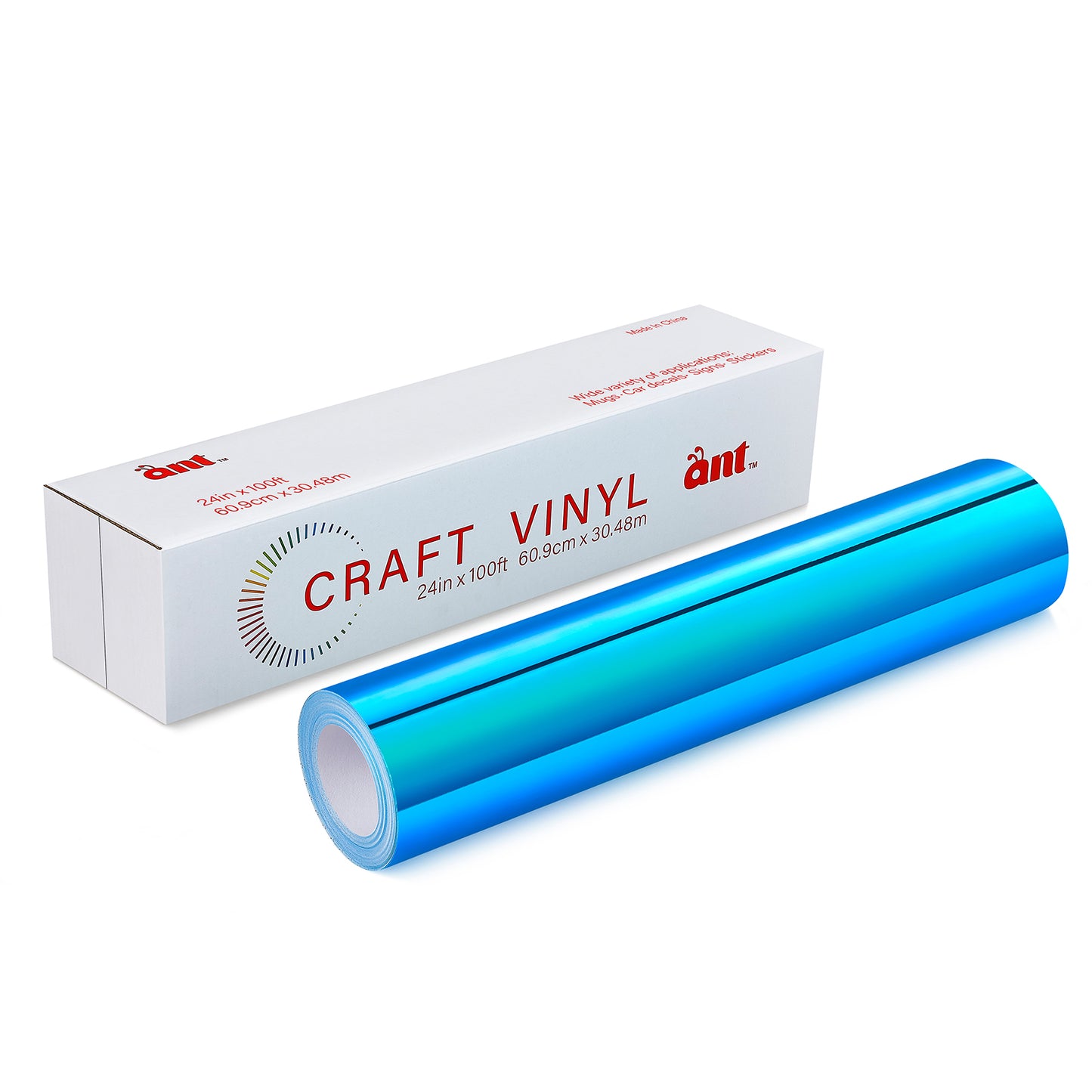 24" Holographic - Blue with Red Light