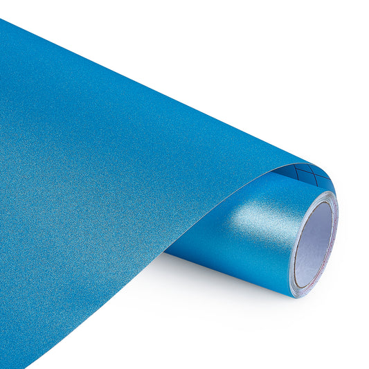12" Shimmer Glitter - Sky Blue