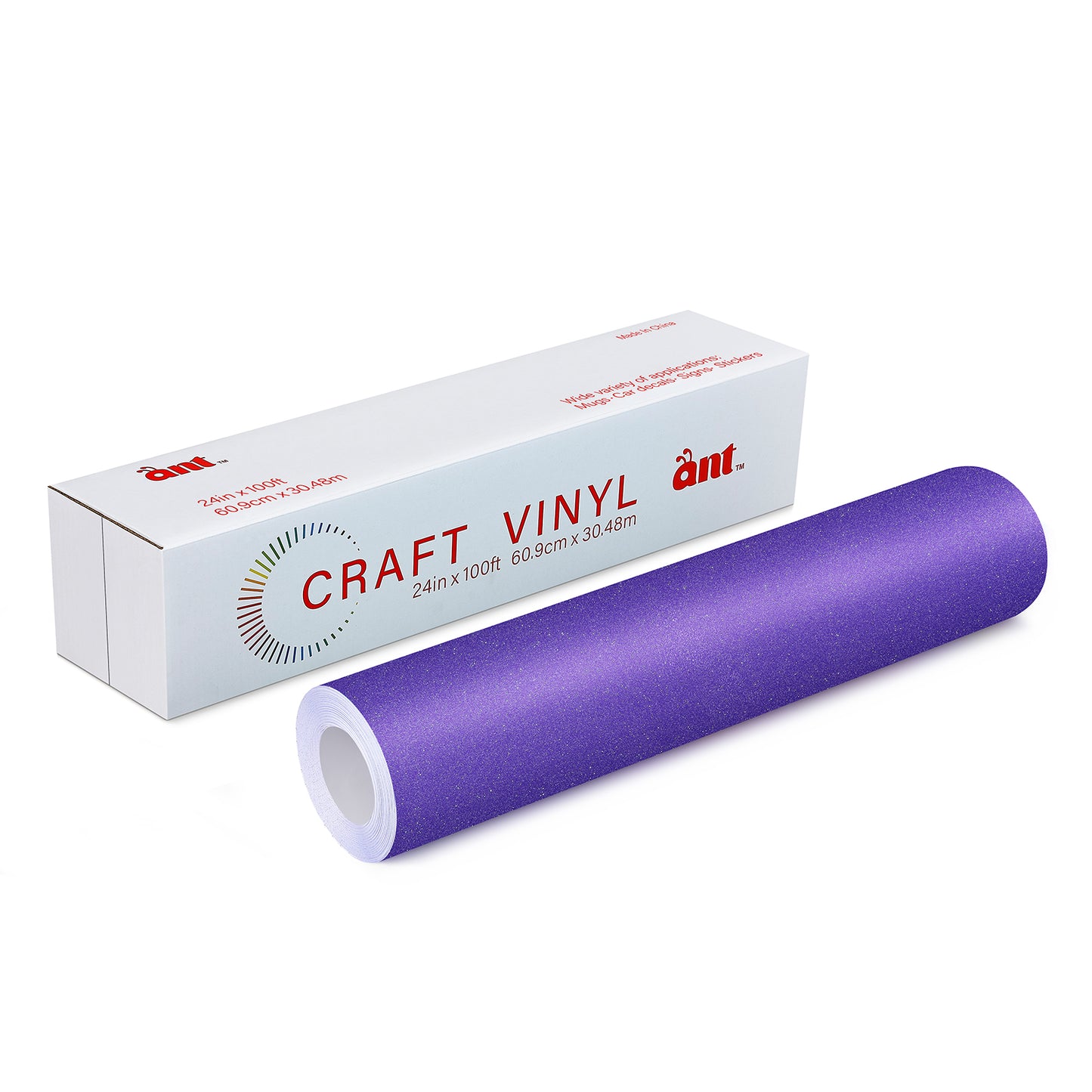 24" Shimmer Glitter - Elegant Purple