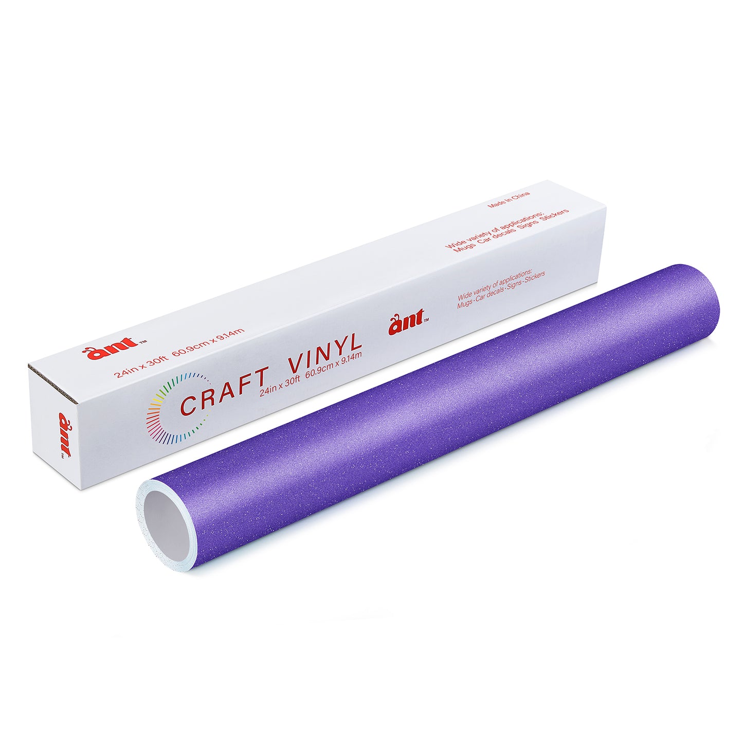 24" Shimmer Glitter - Elegant Purple