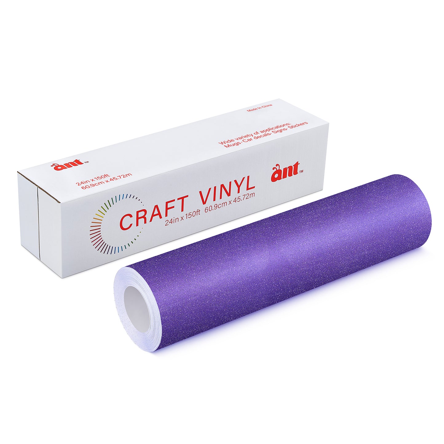 24" Shimmer Glitter - Elegant Purple