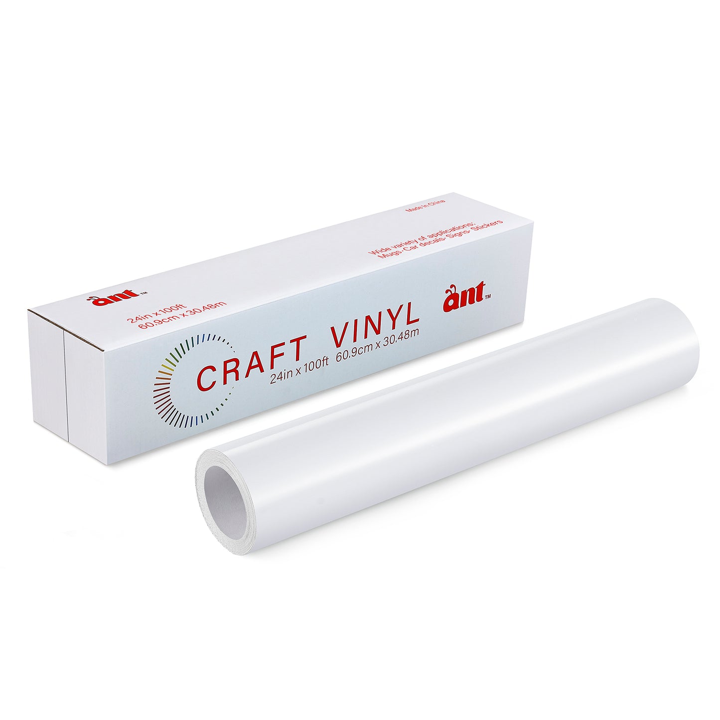 24" Permanet Vinyl - Ivory White
