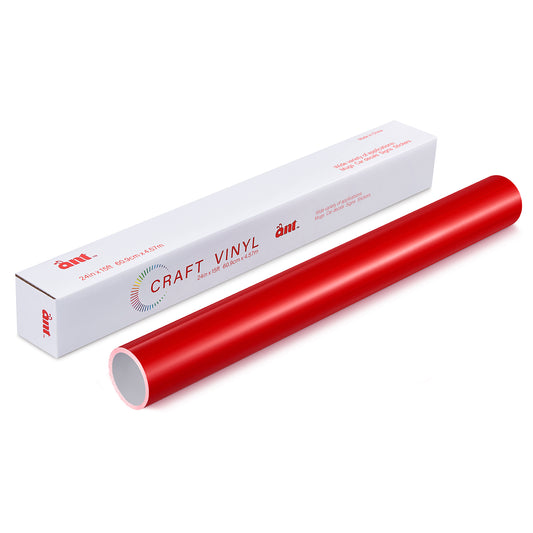 24" Permanet Vinyl -Red