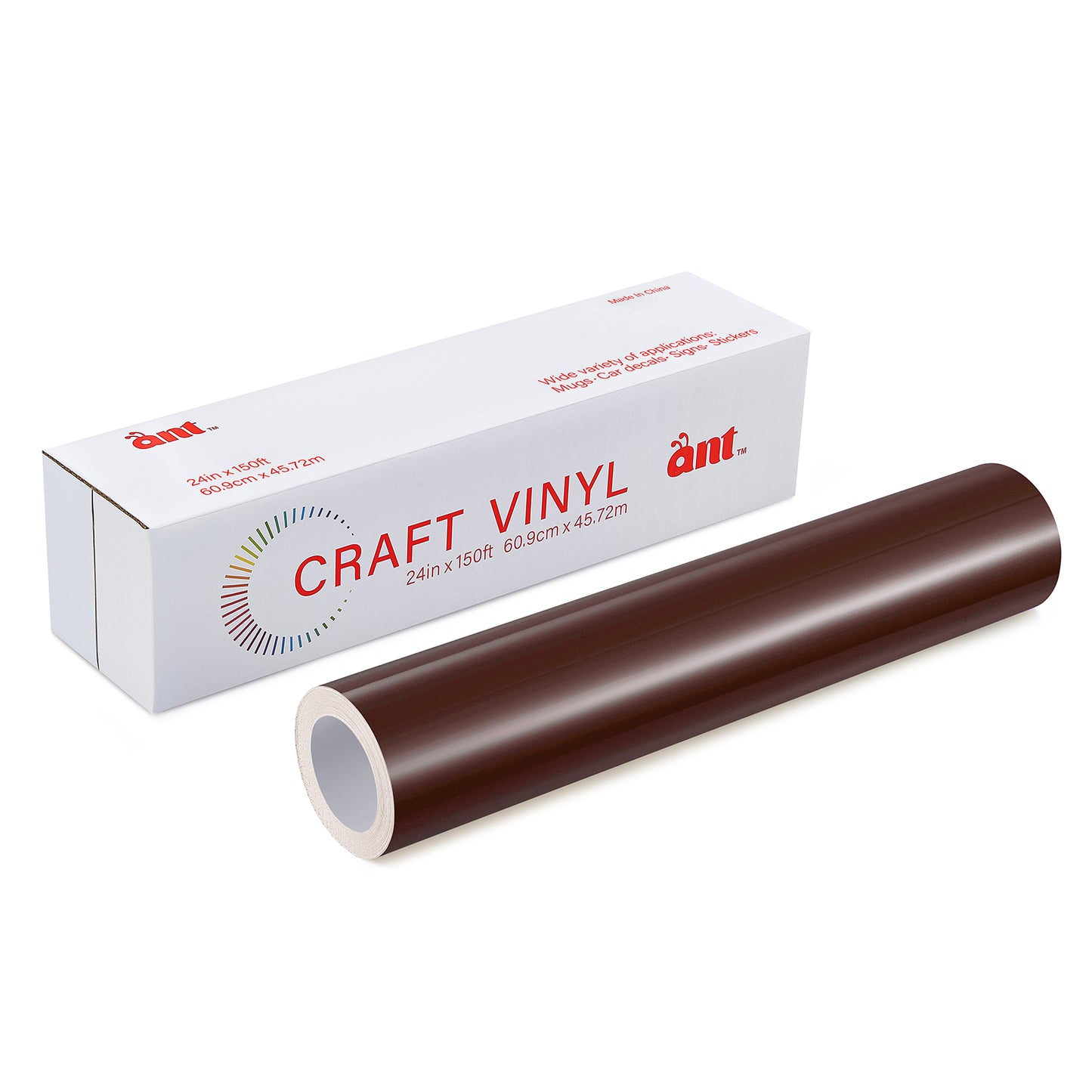 24" Permanet Vinyl -Brown