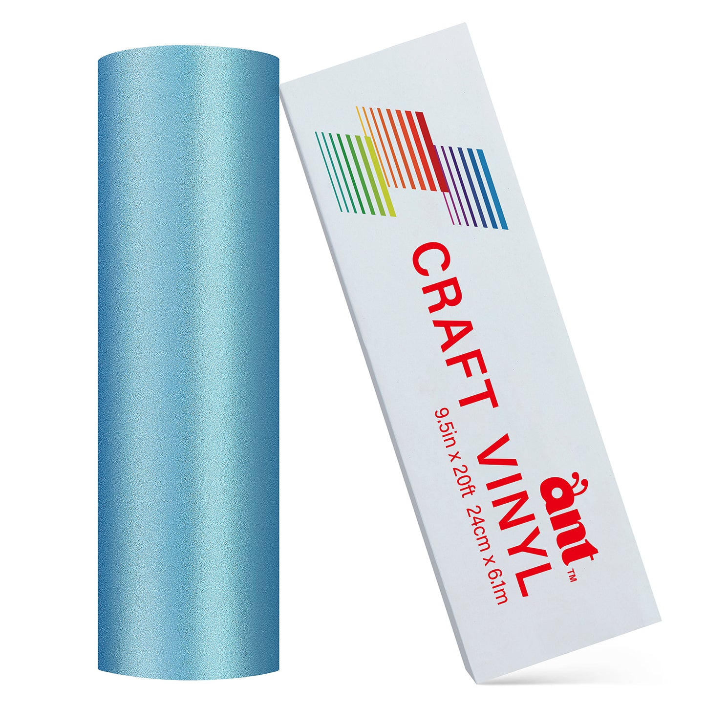 9.5" Smart Shimmer Glitter - Sky Blue