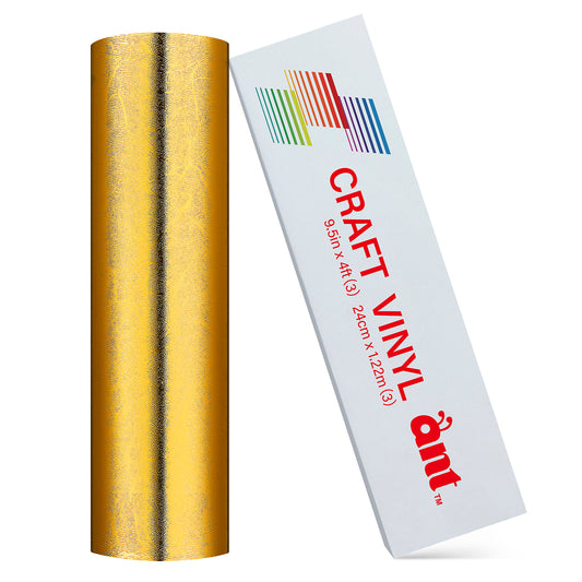 9.5“ Smart Textured Metallic Vinyl - Gold Metallic